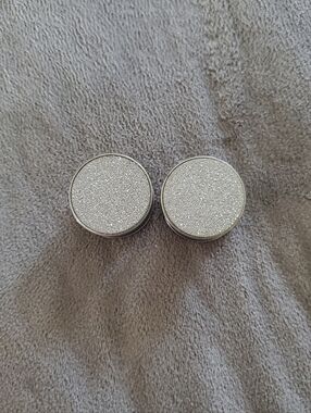 5/8" Silver Glitter Plugs